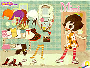 Mimi la poupée Dressup