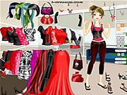 Unbelegtes und rotes Dressup