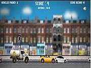 Gioco di schiacciamento dell'automobile di Pogo