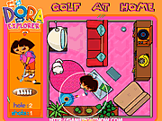 Dora Golf zu Hause