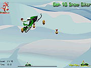 Motociclista della neve del Ben 10