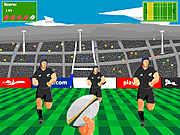 Mêlée de rugby il