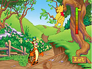 Pooh y salto de Hunny de Tigger