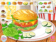Hamburger délicieux