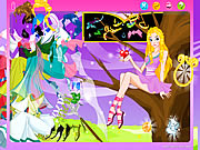 Ragazza magica Dressup