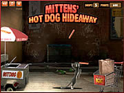 Hideaway del hot dog dei guanti