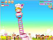 Juego de la torre de la torta