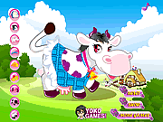 Vaca Dressup de la granja