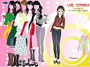 Muchacha agradable Dressup