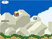 Deslize super do cabo de Marioworld