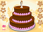 Torta de boda asombrosa