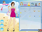 Sonniger Strand-Tag Dressup