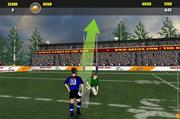 Rugby drop kick champ