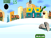 Ben 10 op Zijn Snowboard