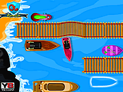 Het Parkeren van de Boot van Venetië