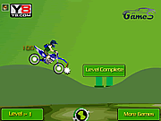Ben10 мотоцикл гонки