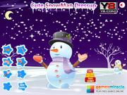 Muñeco de nieve lindo Dressup