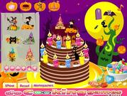 Furchtsamer Halloween-Kuchen