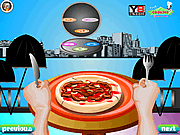 De Maker van de pizza