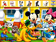 Mickey et objets cachés par amis