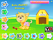 Filhote de cachorro bonito Dressup