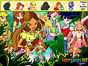 Objetos escondidos clube de Winx