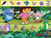 Dora los objetos ocultados explorador