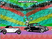 Motocyclette pro - ville perdue