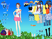 Spring Leaves Dressup