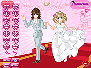 結婚式の日は、ドレスアップ