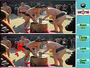 Différence de tache de sumo