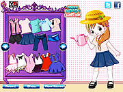 Маленькая девушка Dressup Садовник