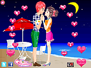 Kissing Couple Dressup