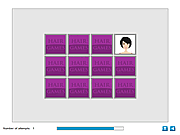 Jogo da memória do cabelo