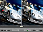 Les voitures rapides - trouver les différences
