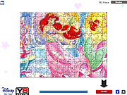 Puzzle denteux de princesse Ariel