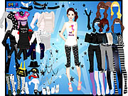 Punkte und Korne Dressup