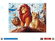 El rey Jigsaw del león