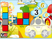 Het mini Spel van de Auto van de taxi