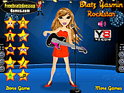 Bratz Yasmin Rockstar kleiden oben an