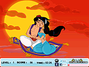 Любовь Aladdin Поцелуй