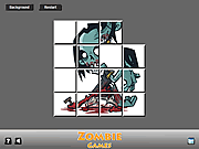 ゾンビのスライダーパズル