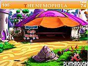 A casa da barraca de Nemophila