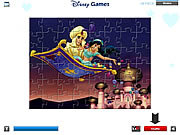 Aladdin y princesa Jasmine