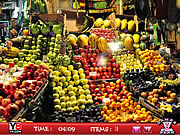 Verstecktes Gegenstände Frucht-Geschäft
