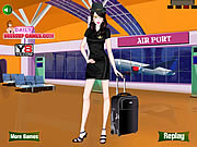 Sweet Flight Attendant Dress Up 3