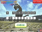 恐竜のワードスクランブル
