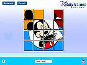 ミッキーマウススライディングパズル