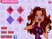 Howltastic Clawdeen в Makeover