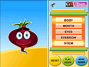 Jeu d'avatar de légumes